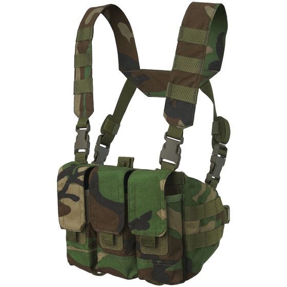 Helikon Chicom Chest Rig US Woodland