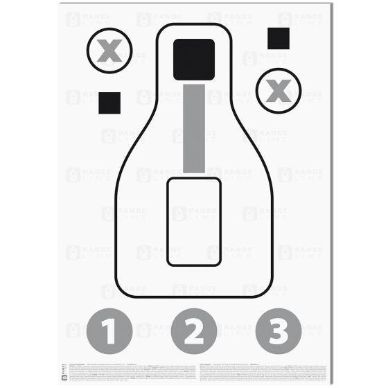 Helikon Pistol Target PXQT (100 Pack)