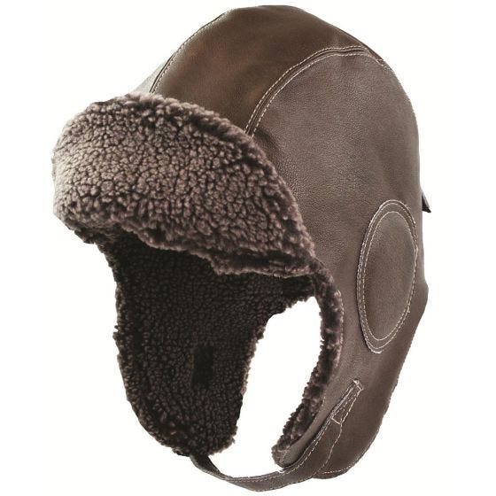 Highlander Bomber Hat Brown