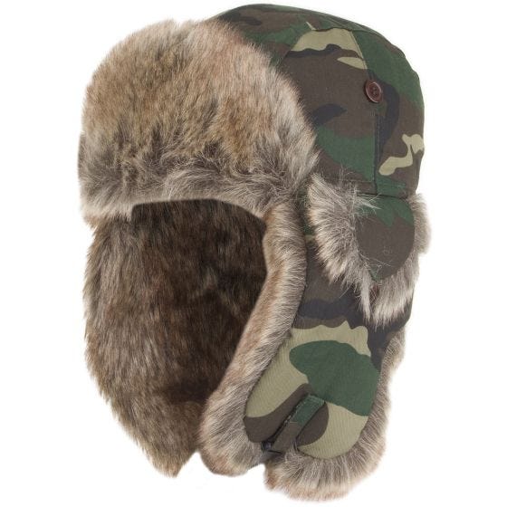 Highlander Flying Hat Woodland