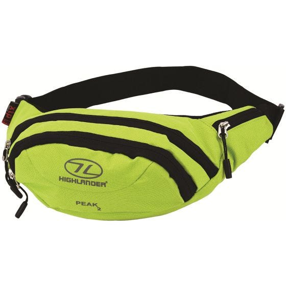Highlander Peak 2 Waist Pouch Lime