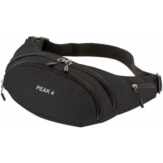 Highlander Peak 4 Waist Pouch Black