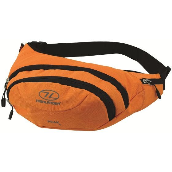 Highlander Peak 4 Waist Pouch Orange
