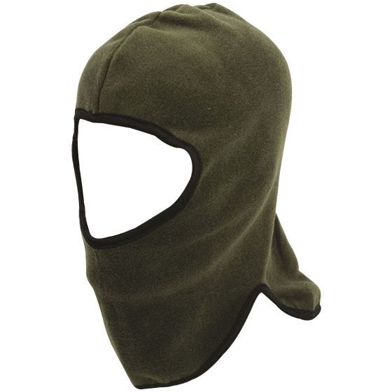 Highlander Polar Fleece Balaclava Olive Green