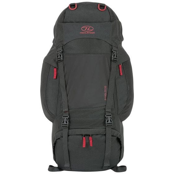 Highlander Rambler Rucksack 66L Charcoal