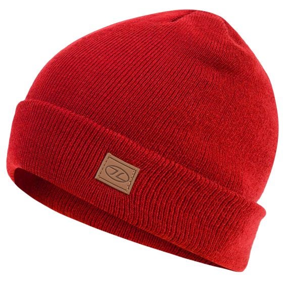 Highlander Thinsulate Ski Hat Red