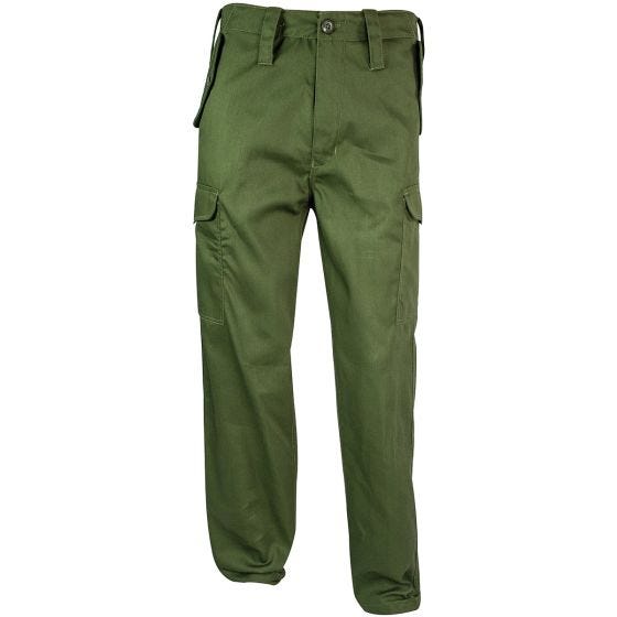 Highlander US Style Trousers Polycotton Olive