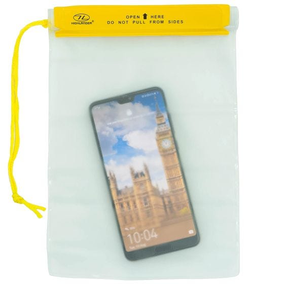 Highlander Medium Waterproof PVC Pouch Transparent