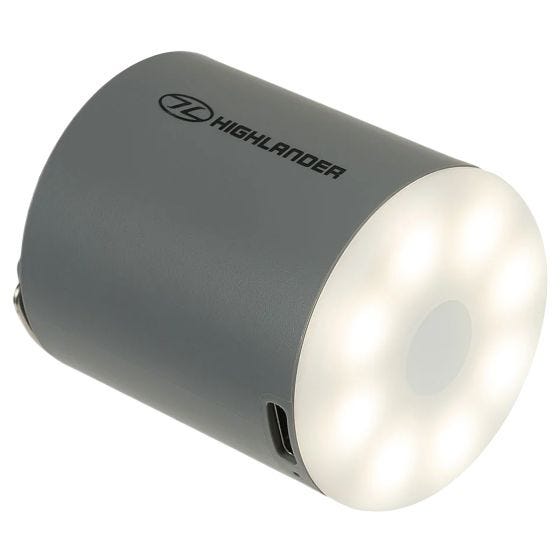 Highlander Wee-Banshee Micro Lightweight Air Pump with Light Grey