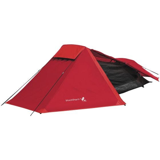 Highlander Blackthorn 1 XL Tent Red