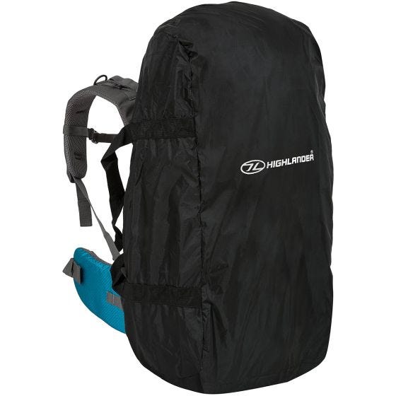 Highlander Combo Backpack Rain Cover Black