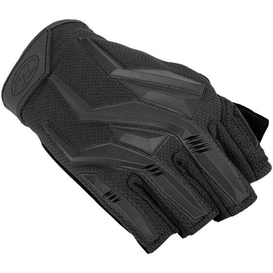 Highlander Forces Raptor Fingerless Gloves Black