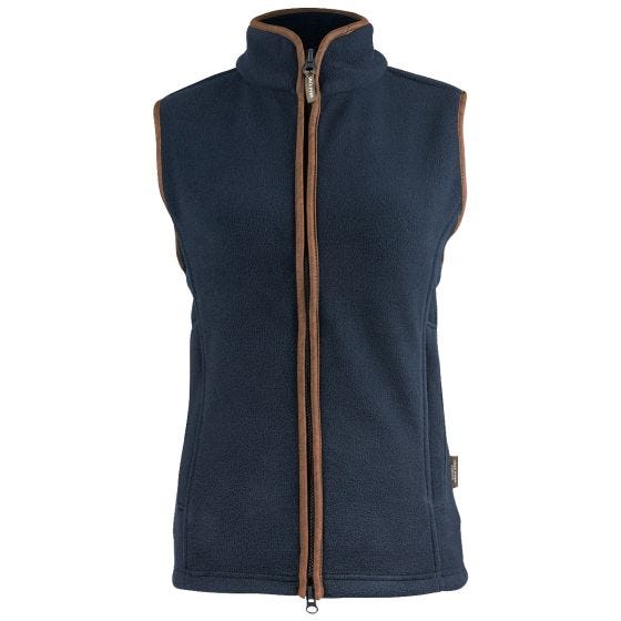 Jack Pyke Ladies Countryman Fleece Gilet Navy