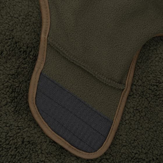 Jack Pyke Sherpa Dog Coat Fleece Dark Olive