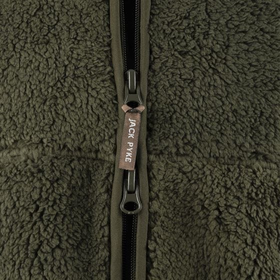 Jack Pyke Sherpa Fleece Gilet Dark Olive