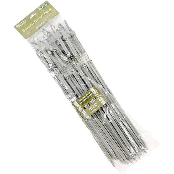 Jack Pyke Sprung Decoy Pegs Grey