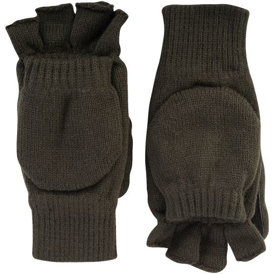 Jack Pyke Thin Suede Palm Shooters Mitts Brown