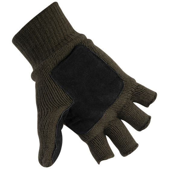 Jack Pyke Thin Suede Palm Shooters Mitts Brown