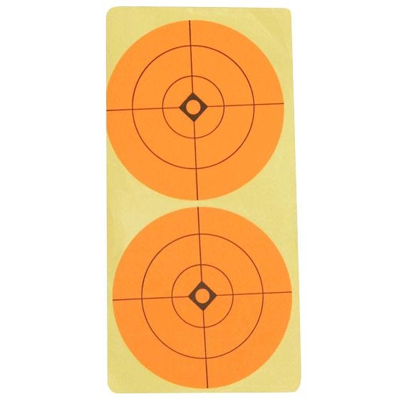 Jack Pyke 3" Targets Stickers Orange