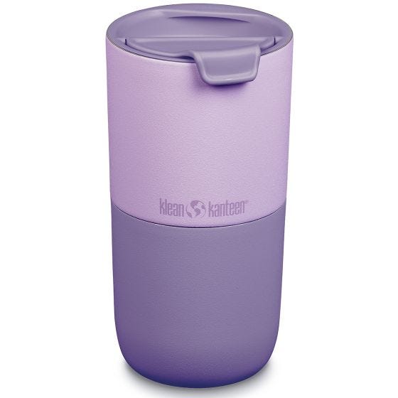 Klean Kanteen Rise w/Flip Lid Vacuum Insulated Tumbler 473ml Orchid Bloom