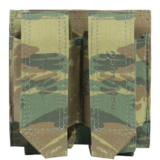Pentagon Double FB Pouch Greek Lizard Camo
