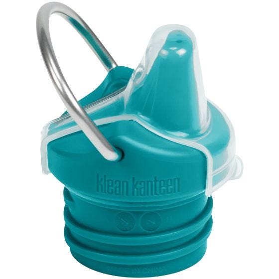 Klean Kanteen Sippy Bottle Cap Teal
