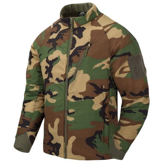 Helikon Wolfhound Light Insulated Jacket US Woodland