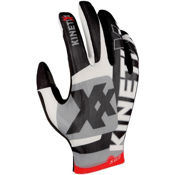 KinetiXx Luigi Protect&Grip Bike Gloves Black/White
