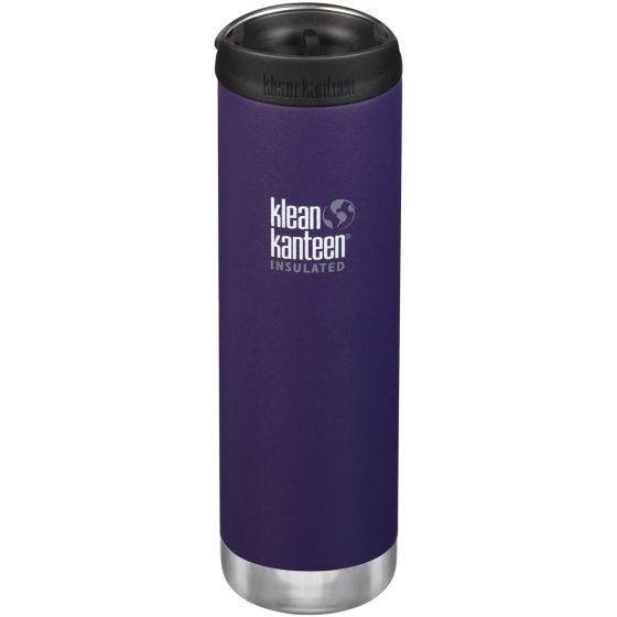 Klean Kanteen TKWide 591ml Insulated Bottle Cafe Cap Kalamata