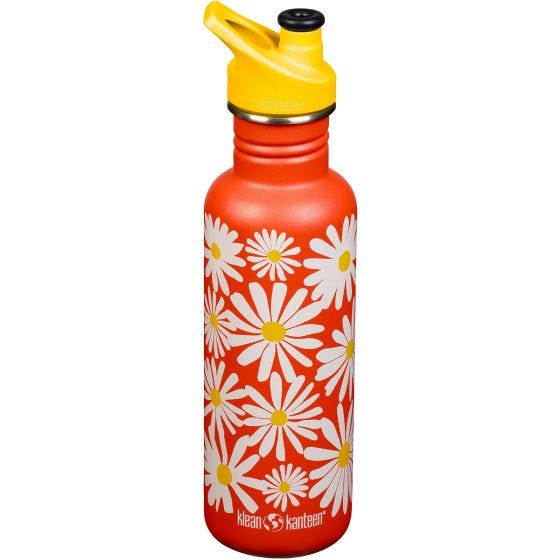 Klean Kanteen Classic Water Bottle 800 Daisy