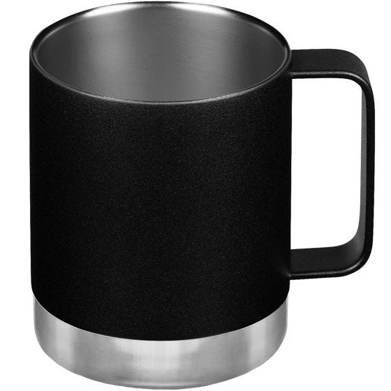 Klean Kanteen 355ml Insulated Camp Mug w/Tumbler Lid Black