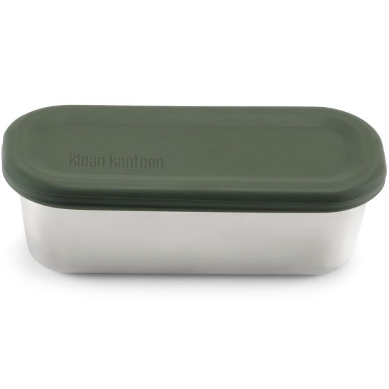 Klean Kanteen Rise Snack Food Box 295ml Brushed Stainless