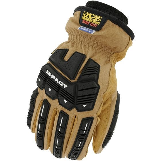 Mechanix Wear Durahide Insulated WP M-Pact F9-360 Gloves Brown