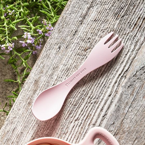 Light My Fire Spork Little Bio 2 Pack Sandy Green/Dusty Pink