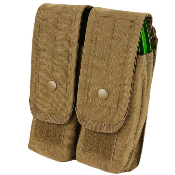 Condor Double AR/AK Mag Pouch Coyote Brown