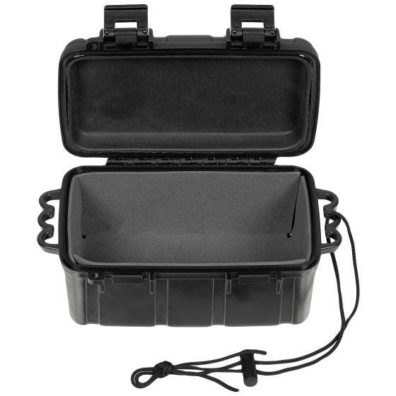 MFH Plastic Waterproof Storage Box Black