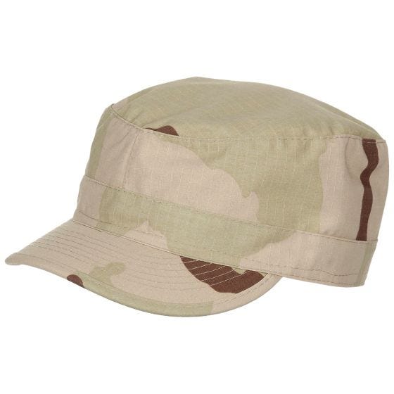 MFH BDU Ripstop Field Cap 3-Colour Desert