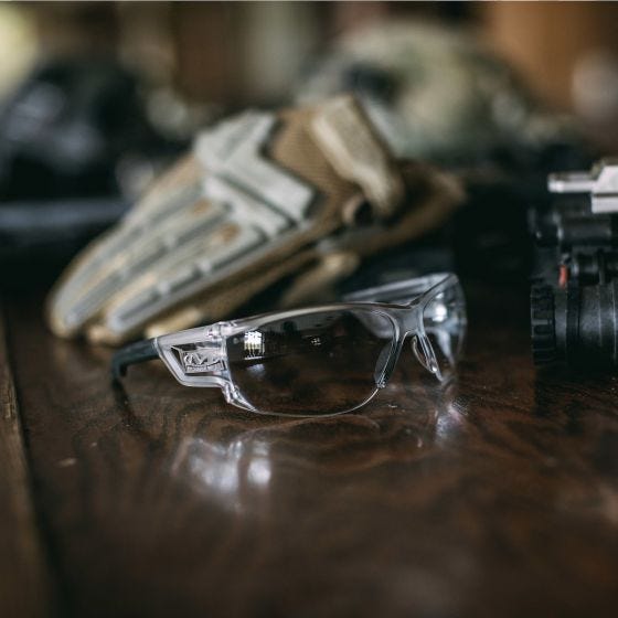 Mechanix Wear Vision Type-N S2 Safety Eyewear Clear Lens Clear Frame