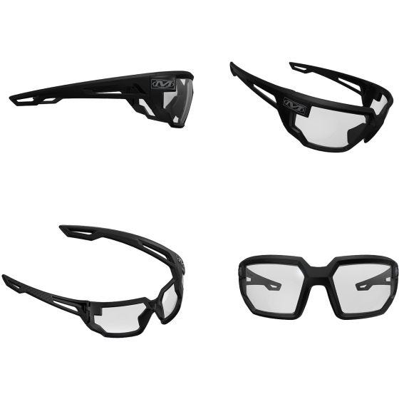 Mechanix Wear Vision Type-X S Safety Eyewear Clear Lens Black Frame
