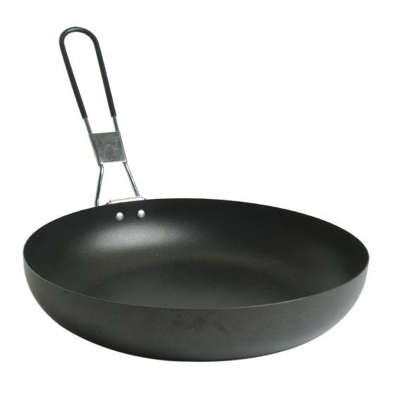 Mil-Tec Collapsible Stainless Steel Camping Pan