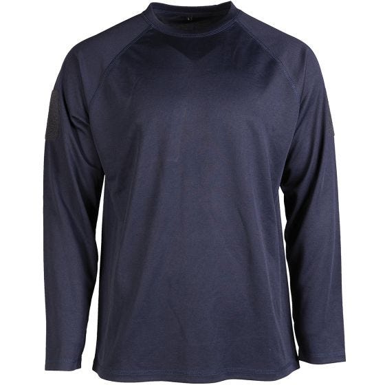 Mil-Tec Tactical Long Sleeve Quick Dry Shirt Dark Blue