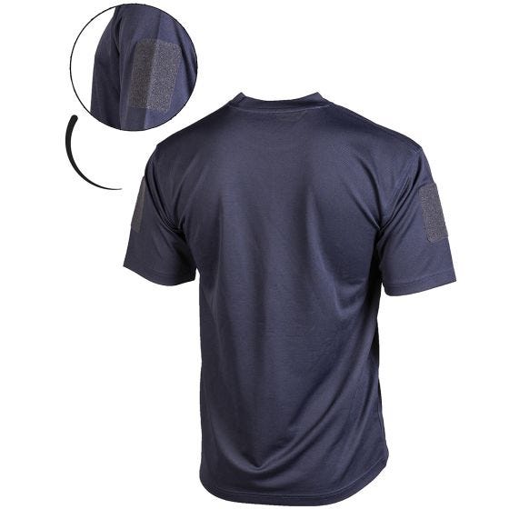 Mil-Tec Tactical Quick Dry Short Sleeve Shirt Dark Blue