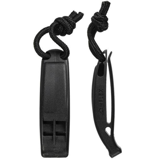 Mil-Tec Tactical Signaling Whistle Black