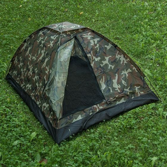 Mil-Tec Two Men Tent Iglu Super Woodland