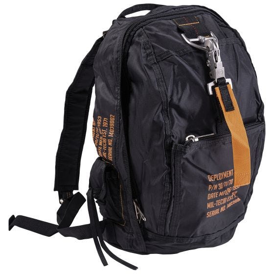 Mil-Tec Deployment Bag 6" Rucksack Black