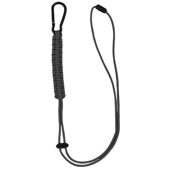 Mil-Tec Paracord Lanyard Black