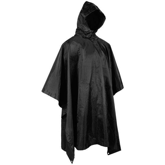 Mil-Tec Wet Weather Poncho Black