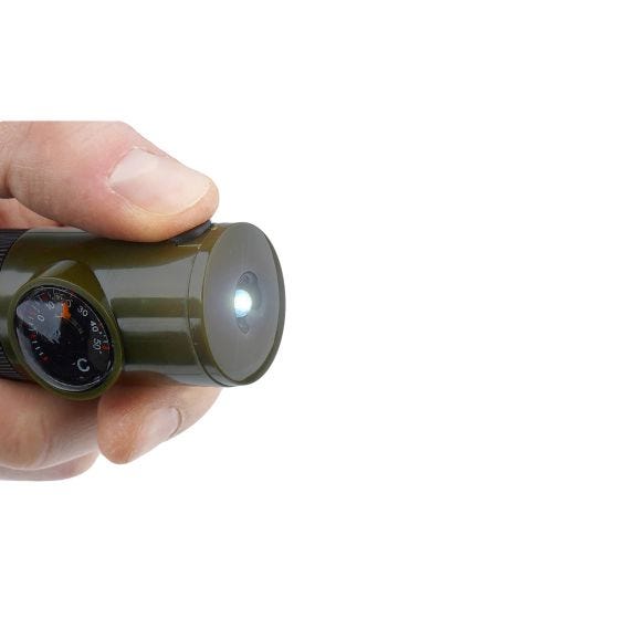 Mil-Tec 6-in-1 Signaling Whistle Olive