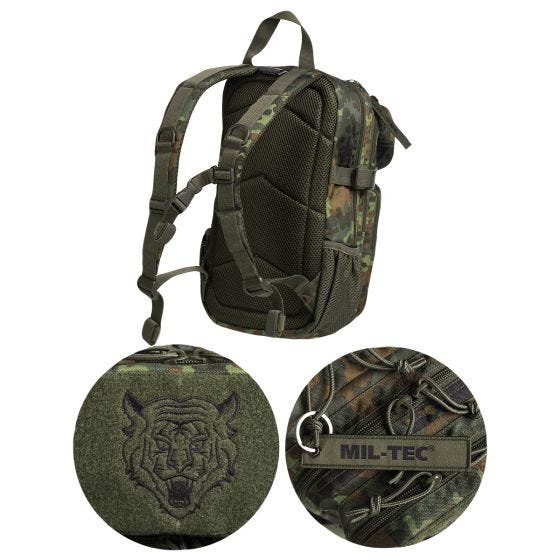 Mil-Tec US Assault Pack Kids Flecktarn