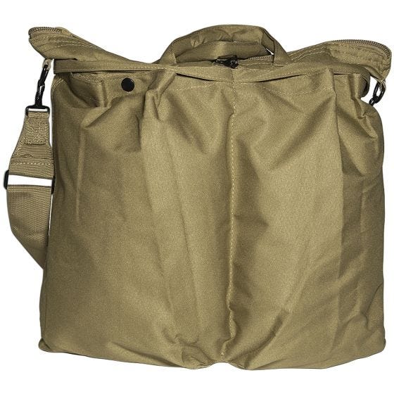 Mil-Tec US Flyer's Helmet Bag with Carrying Strap Coyote